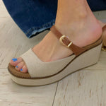 Corkys Bourbon Combo Treat Yourself Wedge - Jessi Jayne Boutique