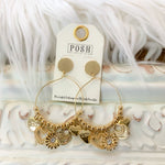 Love Language Charm Hoops - Jessi Jayne Boutique