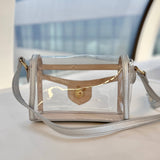 Anna Clear Silver Handbag - Jessi Jayne Boutique
