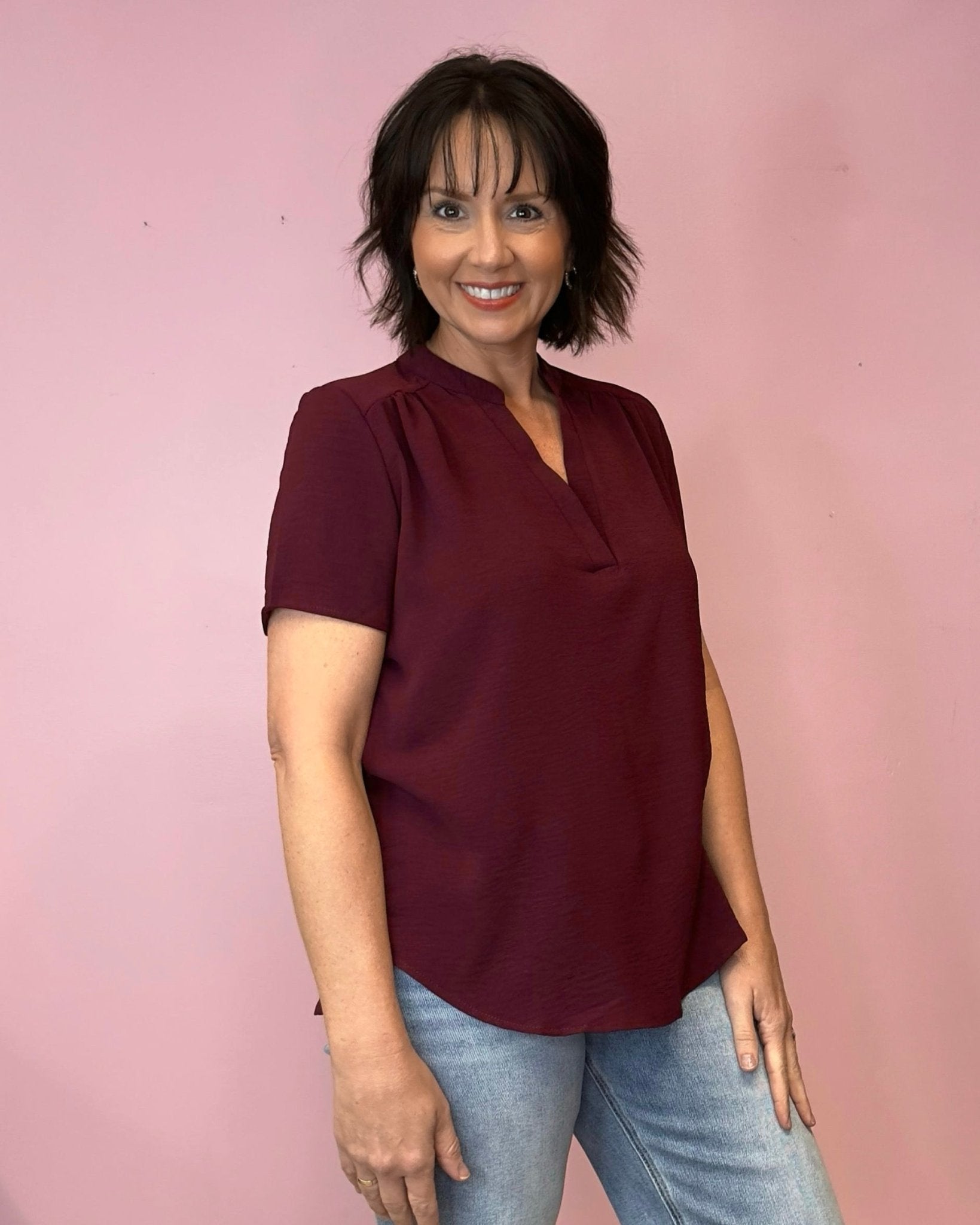 For A Moment Blouse (three colors) - Jessi Jayne Boutique