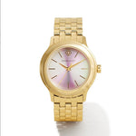 Kendra Scott Alex 35mm Gold Tone Iridescent Sunray Watch - Jessi Jayne Boutique