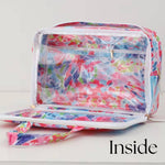 Waterproof Cosmetic Case Make up Bag Tropical Escape - Jessi Jayne Boutique
