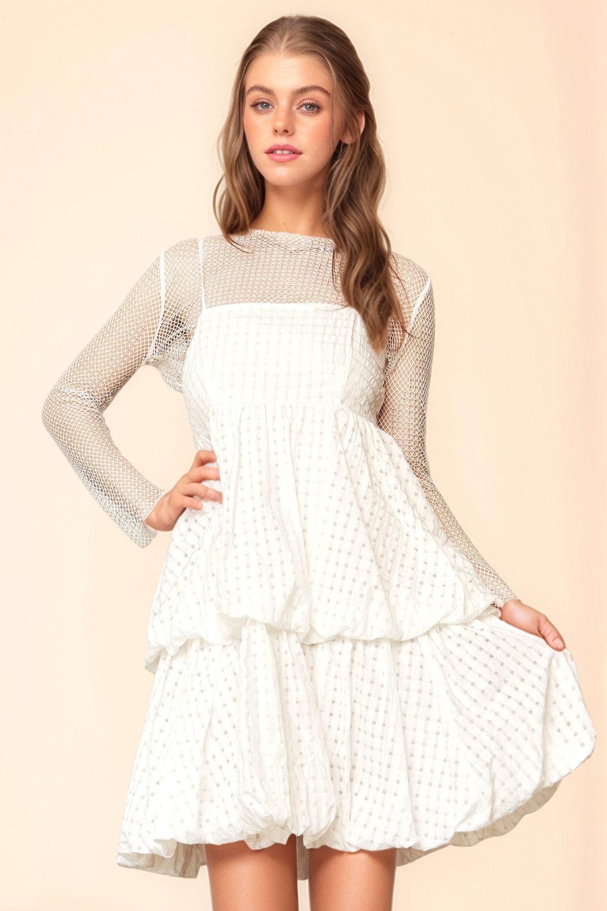 Whimsical Charm Bubble Tier Dress - Jessi Jayne Boutique