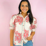Garden Daydream Floral Blouse - Jessi Jayne Boutique