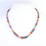 Marcela Dark Multi Stone Beaded Necklace - Jessi Jayne Boutique