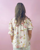 Wildflower Reverie Ruffle Top - Jessi Jayne Boutique