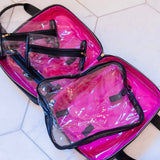 Punta Cana Large Nylon Black Case - Jessi Jayne Boutique