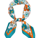 Kendall Floral Print Scarf Teal