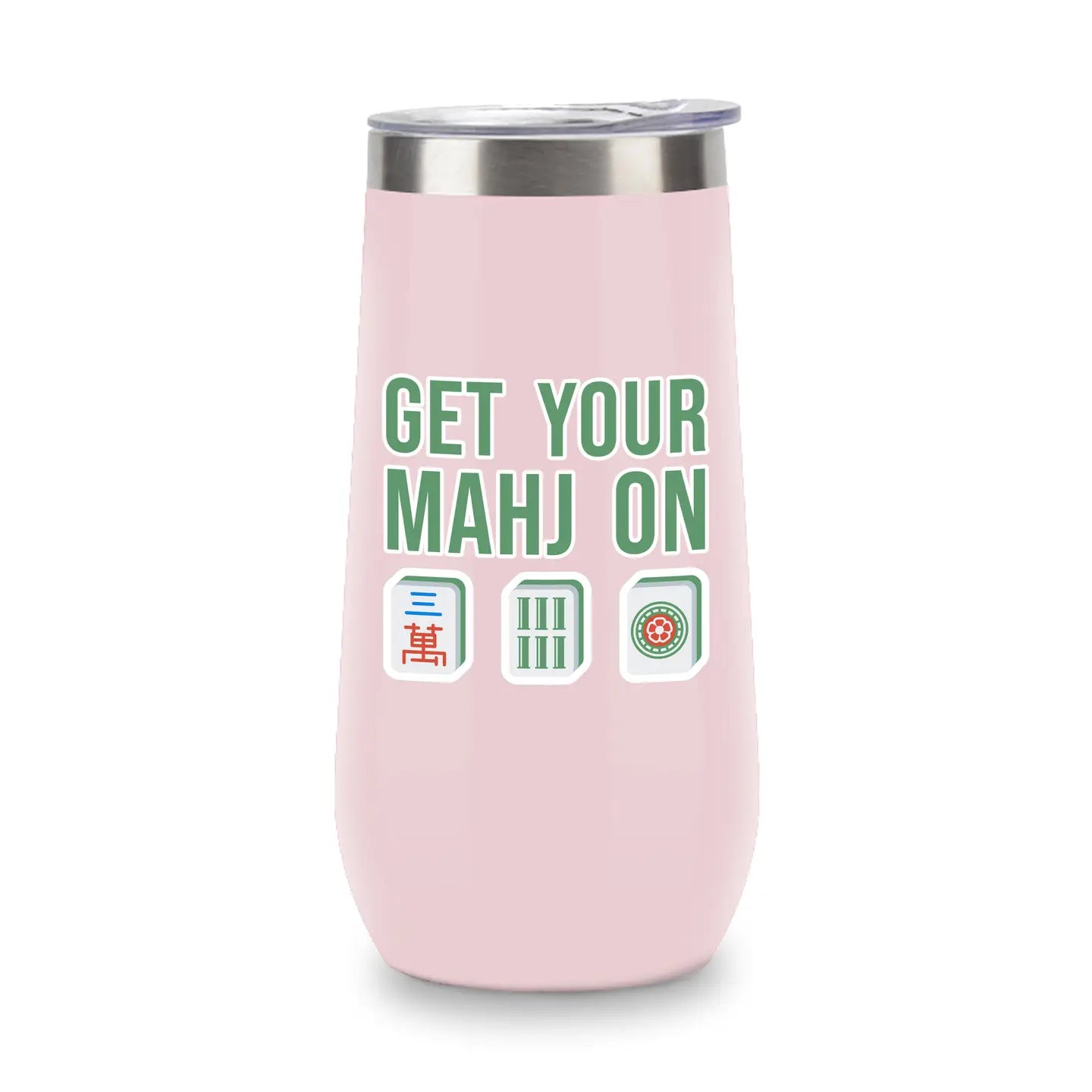 Get Your Mahj On Insulated Wine Tumbler - Jessi Jayne Boutique