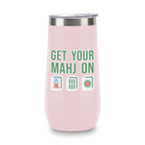 Get Your Mahj On Insulated Wine Tumbler - Jessi Jayne Boutique