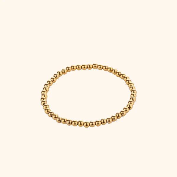 Pressie Sol Bead Bracelets Gold - Jessi Jayne Boutique
