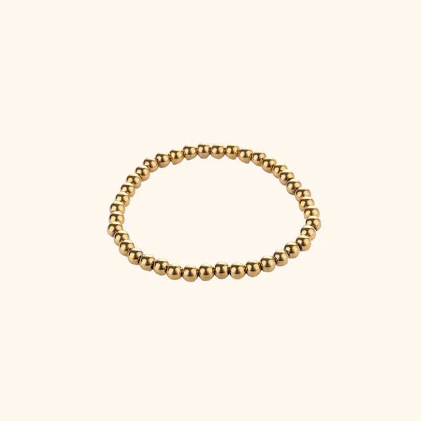Pressie Sol Bead Bracelets Gold - Jessi Jayne Boutique