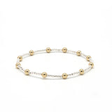 Erin Gray Malibu Mix Collection 14k Gold - Filled and Sterling Beaded Bracelets - Jessi Jayne Boutique