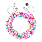 Beaded Phone Charger Unicorn - Jessi Jayne Boutique