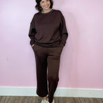 Ultra Comfy Sweatshirt & Cropped Leg Pant Set - Jessi Jayne Boutique