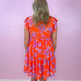Everyday Elegance Lavender Floral Dress - Jessi Jayne Boutique