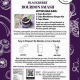 Blackberry Bourbon Smash Craft Cocktail Slush Mix - Jessi Jayne Boutique