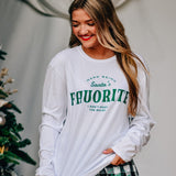 Santa’s Favorite Longsleeve - Jessi Jayne Boutique