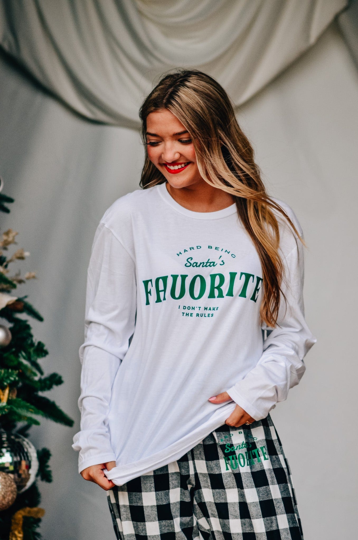 Santa’s Favorite Longsleeve - Jessi Jayne Boutique