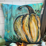 Jennie's White Pumpkin Square 18" Pillow - Jessi Jayne Boutique