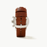 Scott Bros Evan’s Stainless Steel 44mm Field Watch in Blue - By Kendra Scott - Jessi Jayne Boutique