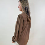 Mocha Muse Blouse - Jessi Jayne Boutique