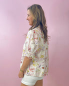 Wildflower Reverie Ruffle Top - Jessi Jayne Boutique