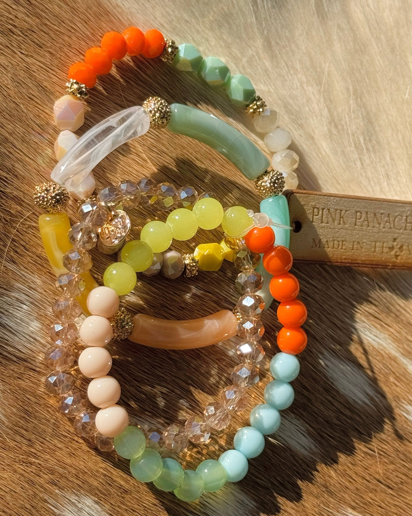 Citrus Summer Bracelet Stack - Jessi Jayne Boutique
