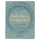 Daily Hope for the Empty Nest Dusty Teal Faux Leather Devotional Book - Jessi Jayne Boutique