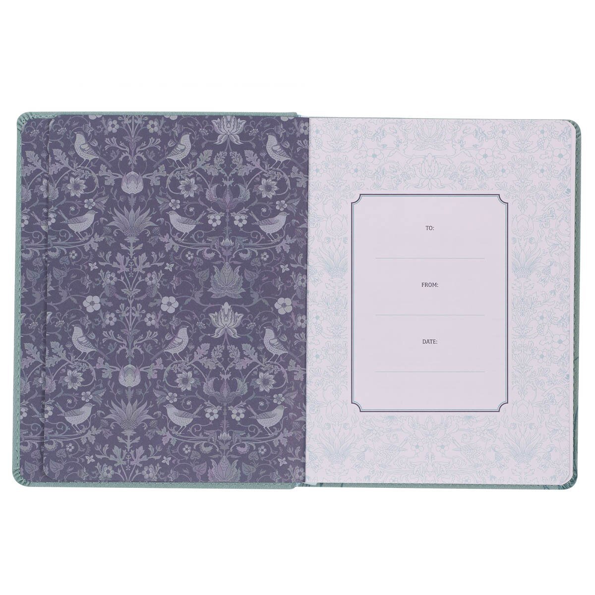 Daily Hope for the Empty Nest Dusty Teal Faux Leather Devotional Book - Jessi Jayne Boutique