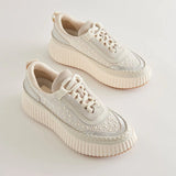 Dolce Vita Dolen Vanilla Pearl Sneakers - Jessi Jayne Boutique