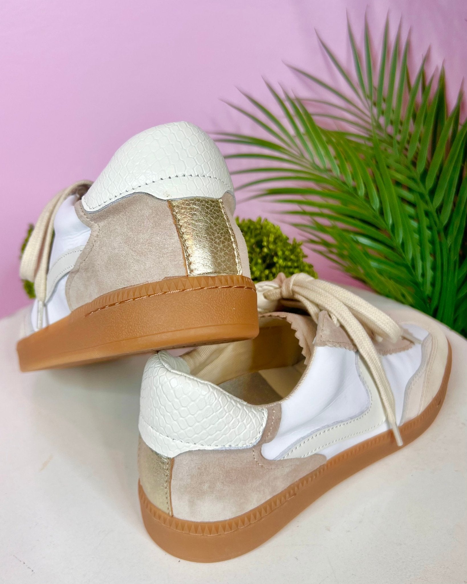 Dolce Vita Notice Sneakers In Ivory Multi Nylon - Jessi Jayne Boutique