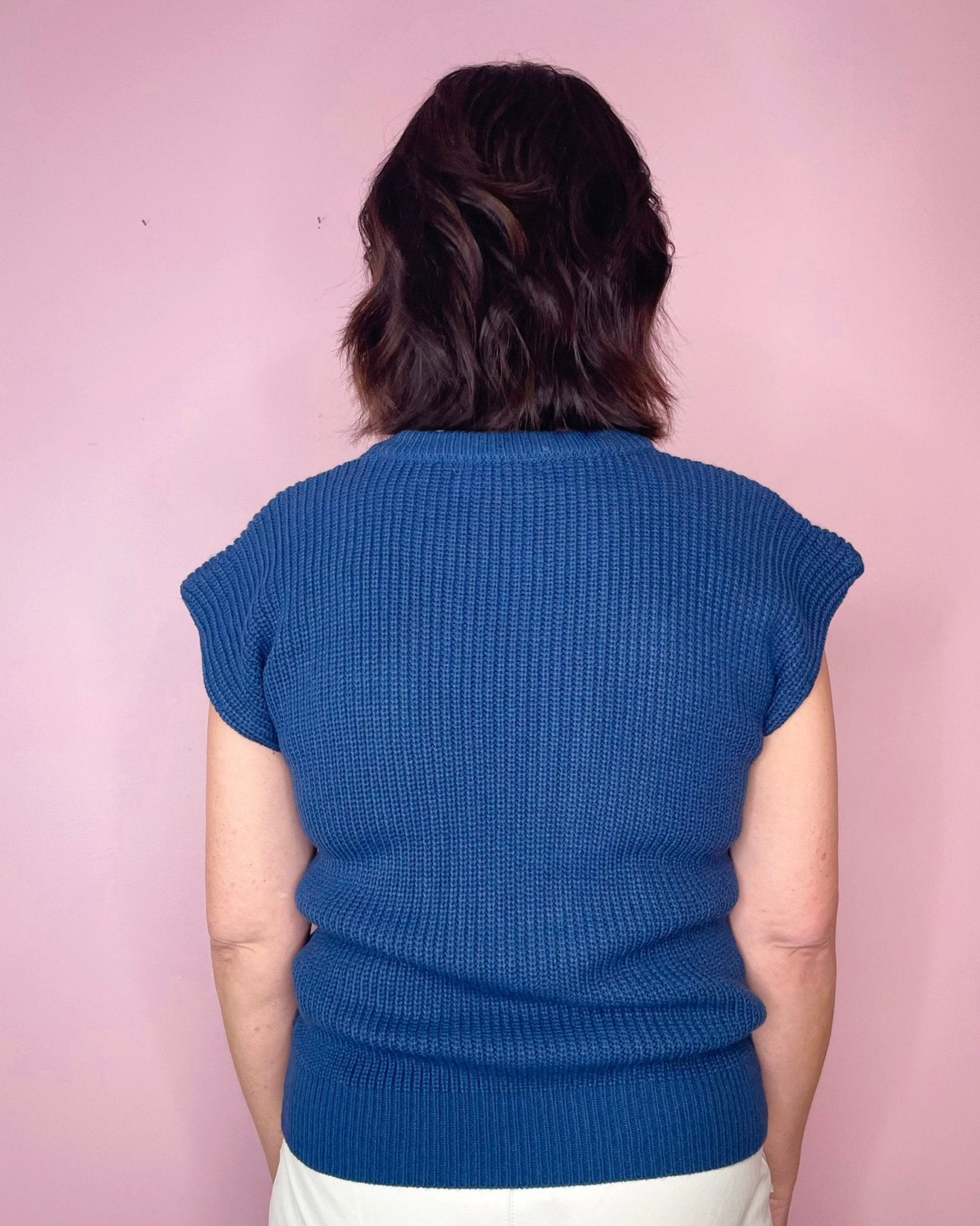 Day In and Day Out Blue Sweater top - Jessi Jayne Boutique