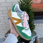 Mia Vesta Green Multi Sneaker - Jessi Jayne Boutique