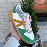 Mia Vesta Green Multi Sneaker - Jessi Jayne Boutique
