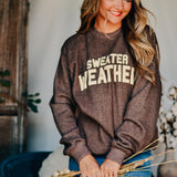 Sweater Weather Knit Sweatshirt - Jessi Jayne Boutique