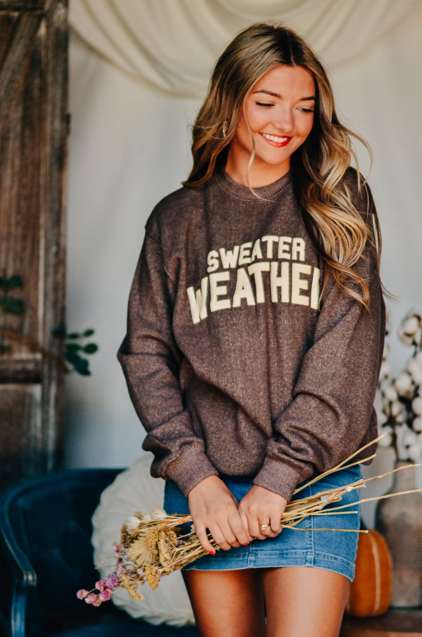 Sweater Weather Knit Sweatshirt - Jessi Jayne Boutique
