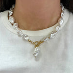 Chunky Pearl Necklace - Jessi Jayne Boutique