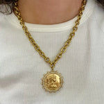 Love More Coin Chain Necklace - Jessi Jayne Boutique