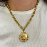 Love More Coin Chain Necklace - Jessi Jayne Boutique