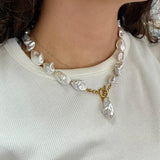 Chunky Pearl Necklace - Jessi Jayne Boutique