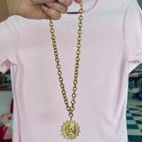 Love More Coin Chain Necklace - Jessi Jayne Boutique