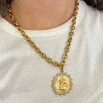 Love More Coin Chain Necklace - Jessi Jayne Boutique