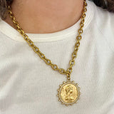 Love More Coin Chain Necklace - Jessi Jayne Boutique