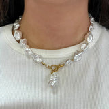 Chunky Pearl Necklace - Jessi Jayne Boutique