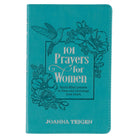 101 Prayers for Women Turquoise Faux Leather Gift Book - Jessi Jayne Boutique