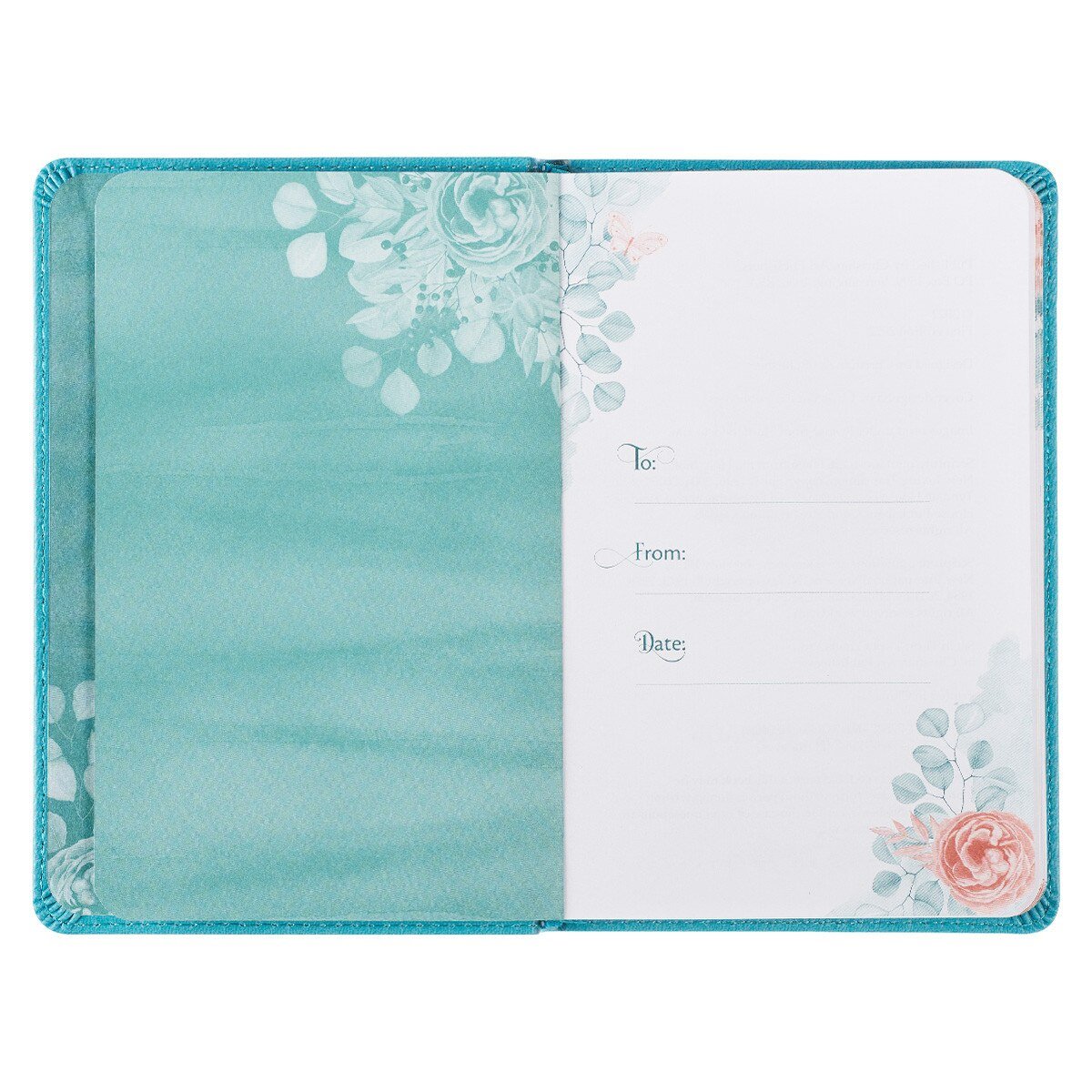 101 Prayers for Women Turquoise Faux Leather Gift Book - Jessi Jayne Boutique