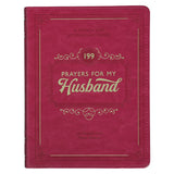 199 Prayer for My Husband Raspberry - Red Faux Leather Prayer and Journaling Guide - Jessi Jayne Boutique