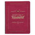 199 Prayer for My Husband Raspberry - Red Faux Leather Prayer and Journaling Guide - Jessi Jayne Boutique