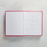 199 Prayer for My Husband Raspberry - Red Faux Leather Prayer and Journaling Guide - Jessi Jayne Boutique